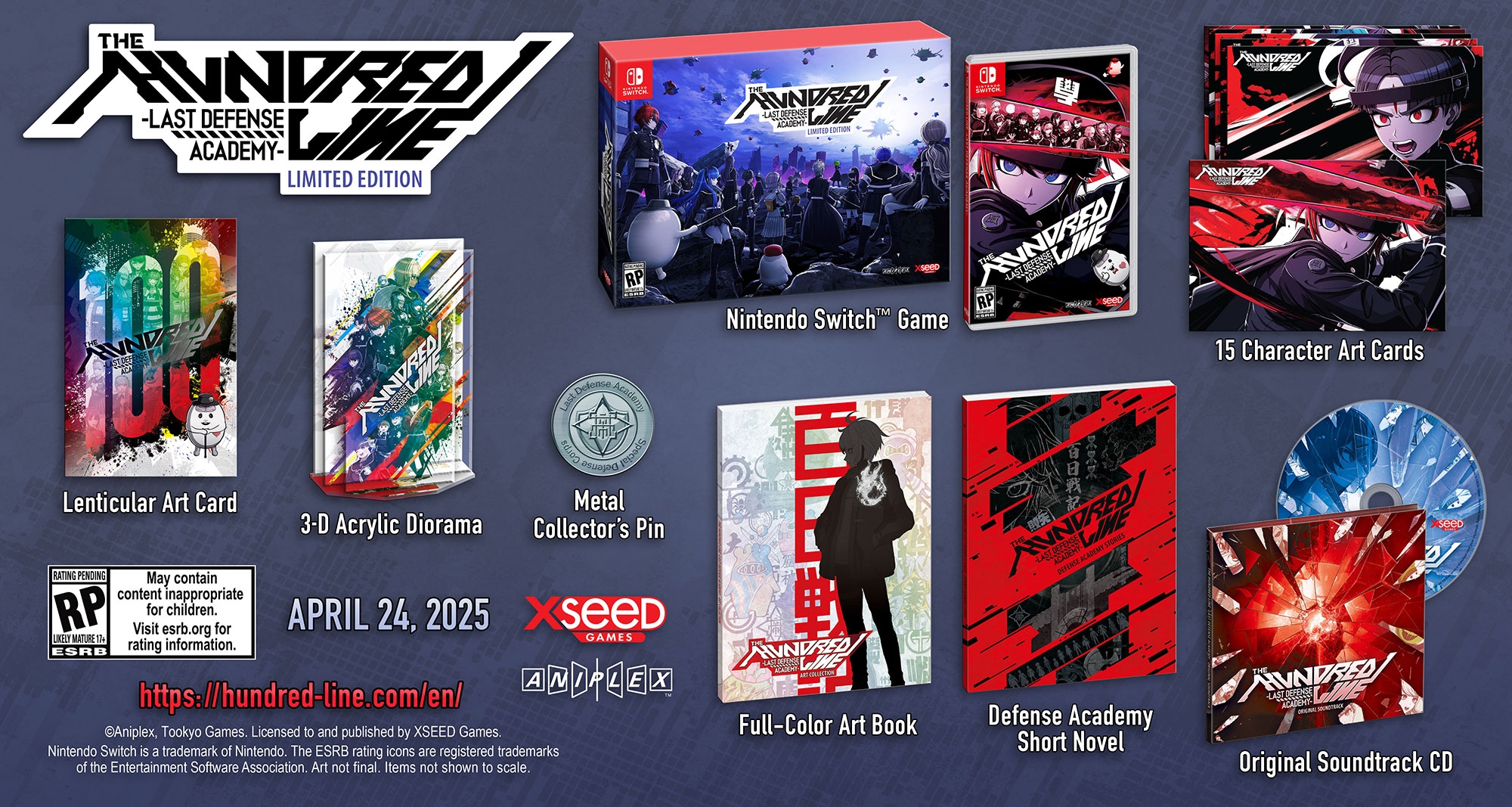 The Hundred Line -Last Defense Academy- Original Soundtrack (2025